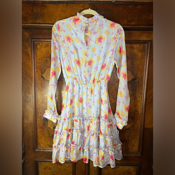 GUC Dodo Bar Or- Margarita Dress in Blue. Size US 2/4 - Picture 2 of 12